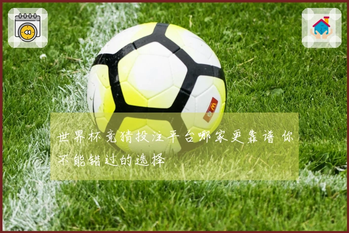 世界杯竞猜投注平台哪家更靠谱 你不能错过的选择
